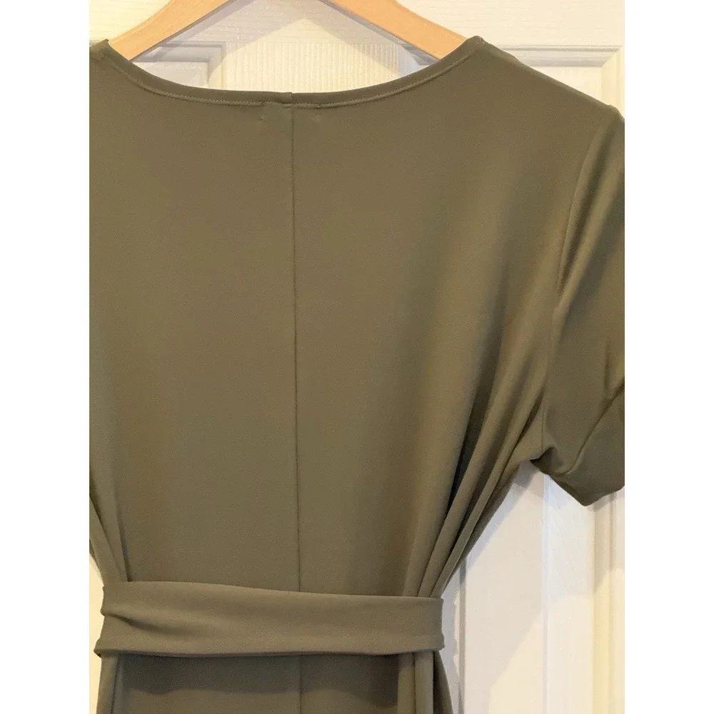 Inherit Olive Green Dress Belt Size Women's Small Minimalist‎ Classic Casual